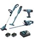 MAKITA Zestaw COMBO DLX4093