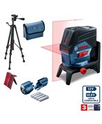 BOSCH Laser liniowo-punktowy GCL 2-50 C + RM 2 + BT 150