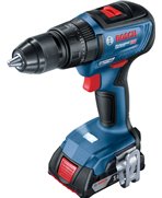 BOSCH Wiertarko-wkrętarka akumulatorowa udarowa GSB 18V-50 (2x 5 Ah)