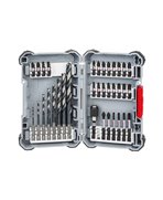BOSCH 35-częściowy zestaw wierteł krętych HSS oraz bitów do wkrętarek Impact Control Pick and Click