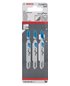 BOSCH 3 Brzeszczoty do wyrzynarek T 118 EFS Basic for Stainless Steel