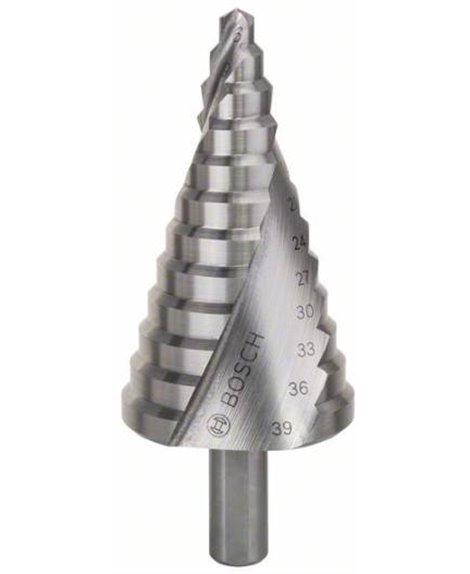 BOSCH Wiertło stopniowe 6-39 mm, 10,0 mm, 93,5 mm ze stali HSS