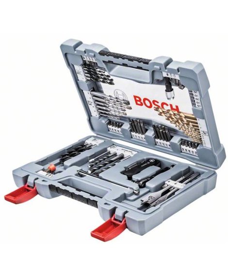 BOSCH 76-częściowy zestaw wierteł i końcówek wkręcających Premium X-Line