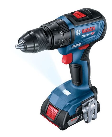 BOSCH Wiertarko-wkrętarka akumulatorowa udarowa GSB 18V-50