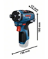 BOSCH Wiertarko-wkrętarka akumulatorowa GSR 12V-35 HX