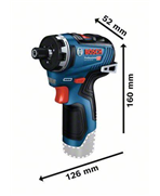 BOSCH Wiertarko-wkrętarka akumulatorowa GSR 12V-35 HX