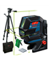 BOSCH Laser wielofunkcyjny GCL 2-50 G + RM10 + BT150 + pokrowiec + tarcza celownicza