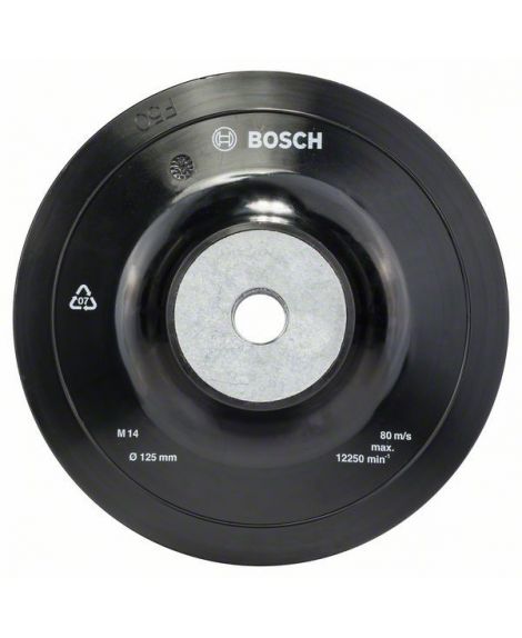 BOSCH Standardowy talerz oporowy M14 125 mm 125 mm, 12.500 min-1