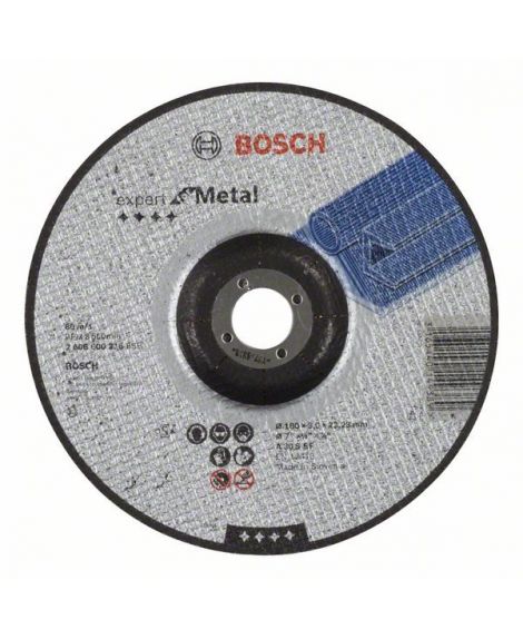 BOSCH Tarcza tnąca wygięta Expert for Metal A 30 S BF, 180 mm, 3,0 mm