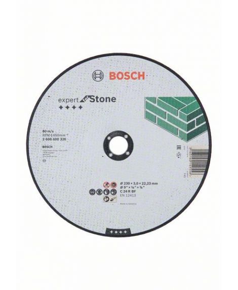 BOSCH Tarcza tnąca prosta Expert for Stone C 24 R BF, 230 mm, 3,0 mm