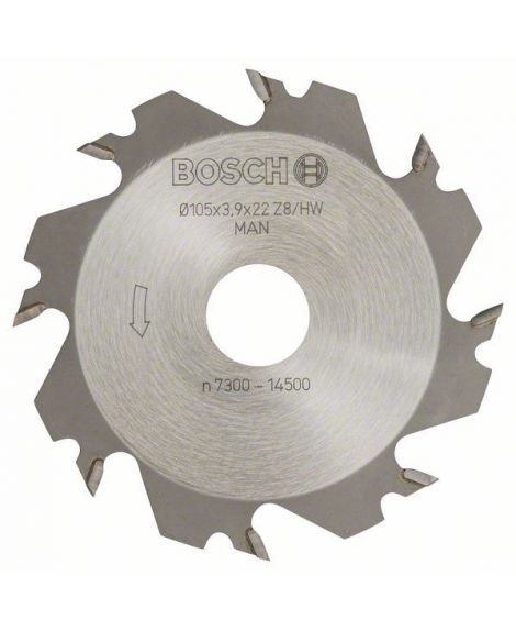 BOSCH Frez tarczowy 8, 22 mm, 4 mm