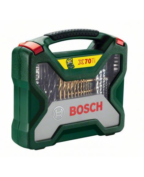 BOSCH 70-częściowy zestaw X-Line, Titanium