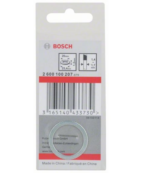 BOSCH Pierścień redukcyjny do tarcz pilarskich 25,4 x 20 x 1,2 mm