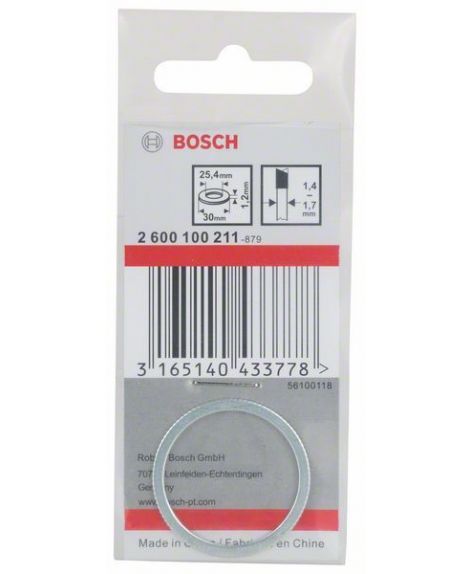 BOSCH Pierścień redukcyjny do tarcz pilarskich 30 x 25,4 x 1,2 mm