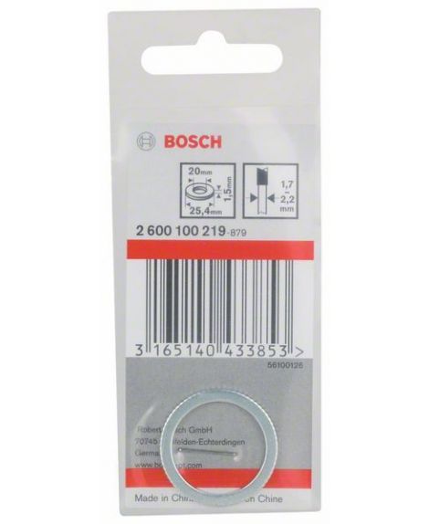 BOSCH Pierścień redukcyjny do tarcz pilarskich 25,4 x 20 x 1,5 mm