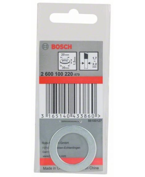 BOSCH Pierścień redukcyjny do tarcz pilarskich 30 x 20 x 1,5 mm