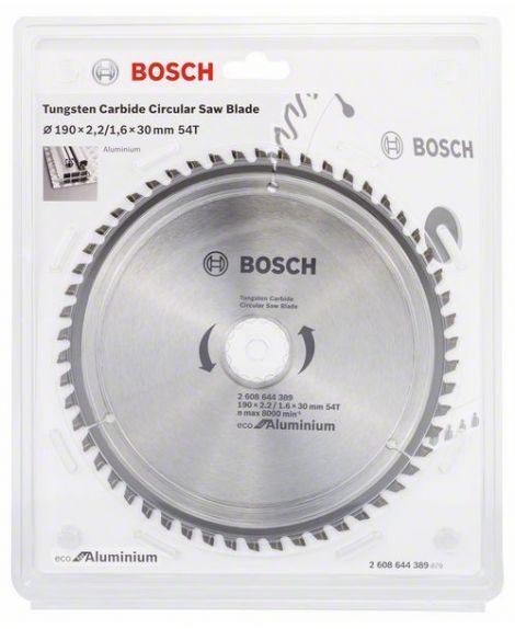 BOSCH Tarcza pilarska Eco for Aluminium