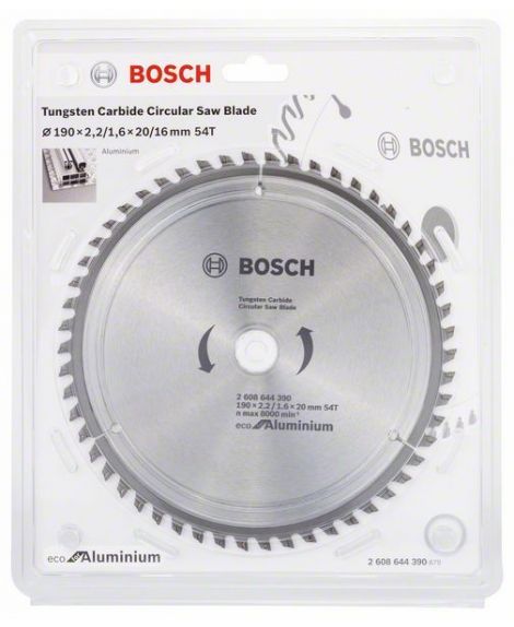 BOSCH Tarcza pilarska Eco for Aluminium