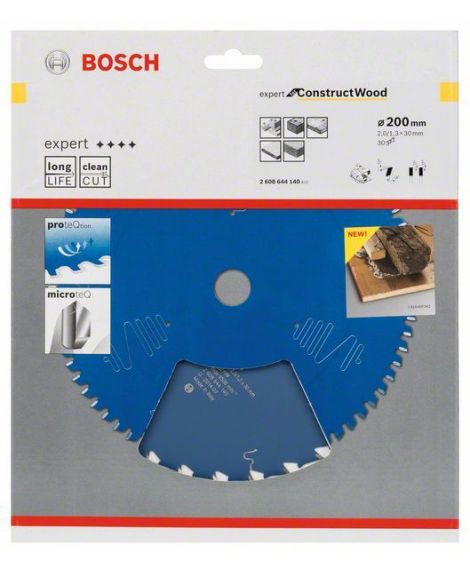 BOSCH Tarcza pilarska Expert for Construct Wood 200 x 30 x 2,0 mm, 30