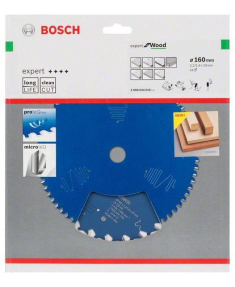 BOSCH Tarcza pilarska Expert for Wood 160 x 20 x 2,2 mm, 24