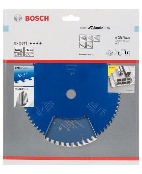 BOSCH Tarcza pilarska Expert for Aluminium 184 x 30 x 2,6 mm, 56