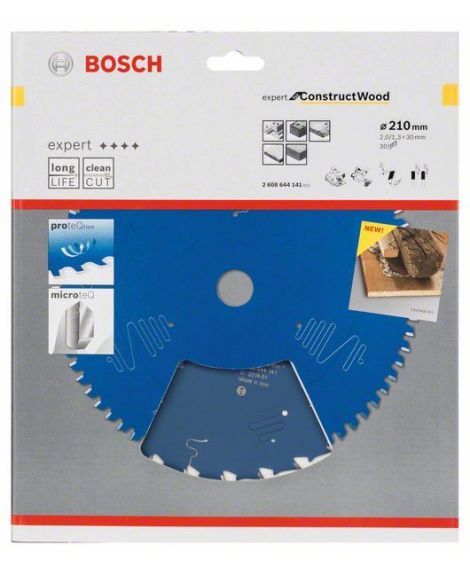 BOSCH Tarcza pilarska Expert for Construct Wood 210 x 30 x 2,0 mm, 30