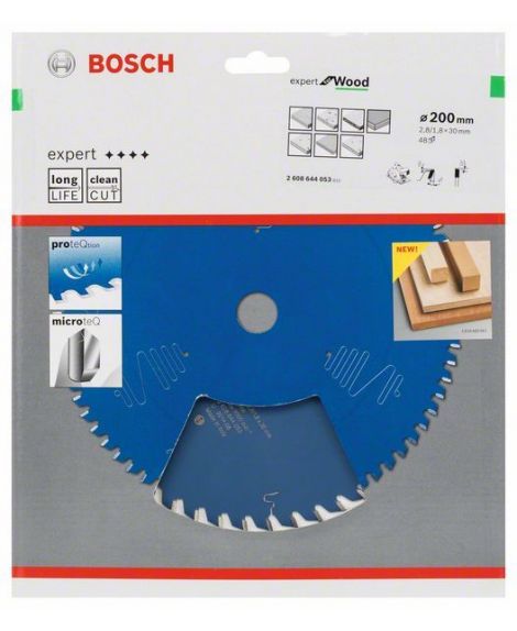 BOSCH Tarcza pilarska Expert for Wood 200 x 30 x 2,8 mm, 48