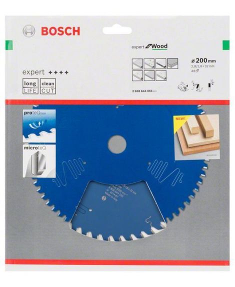 BOSCH Tarcza pilarska Expert for Wood 200 x 32 x 2,8 mm, 48