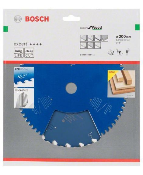 BOSCH Tarcza pilarska Expert for Wood 200 x 32 x 2,8 mm, 24