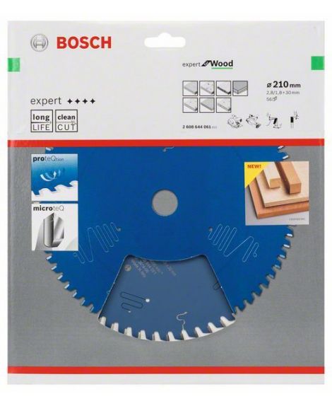 BOSCH Tarcza pilarska Expert for Wood 210 x 30 x 2,8 mm, 56