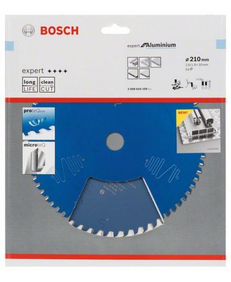 BOSCH Tarcza pilarska Expert for Aluminium 210 x 30 x 2,6 mm, 54