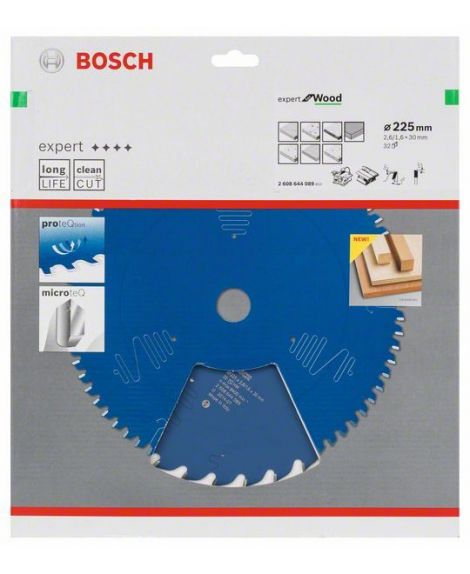 BOSCH Tarcza pilarska Expert for Wood 225 x 30 x 2,6 mm, 32