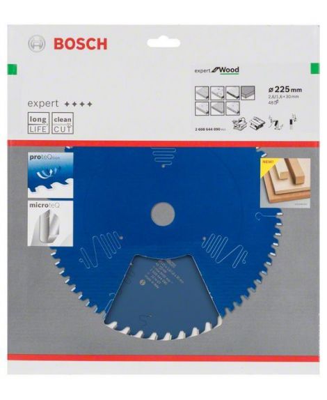 BOSCH Tarcza pilarska Expert for Wood 225 x 30 x 2,6 mm, 48