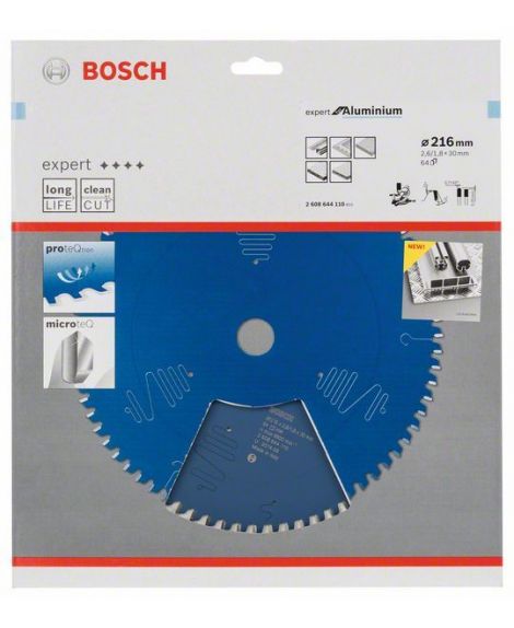 BOSCH Tarcza pilarska Expert for Aluminium 216 x 30 x 2,6 mm, 64