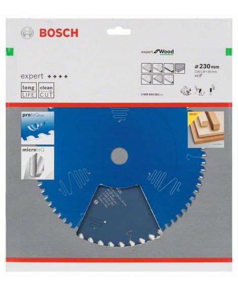 BOSCH Tarcza pilarska Expert for Wood 230 x 30 x 2,8 mm, 48