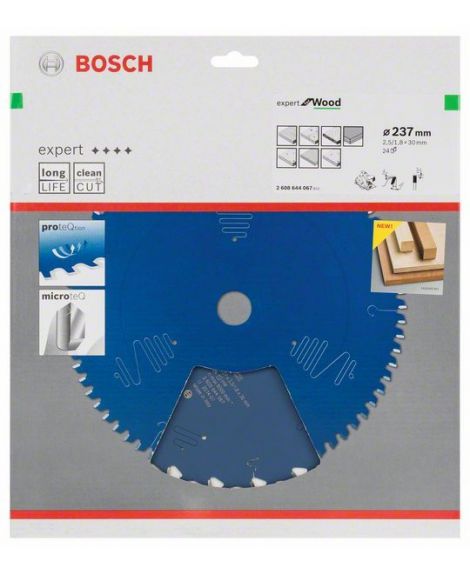 BOSCH Tarcza pilarska Expert for Wood 237 x 30 x 2,5 mm, 24