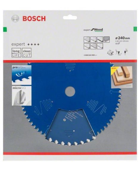 BOSCH Tarcza pilarska Expert for Wood 240 x 30 x 2,8 mm, 48