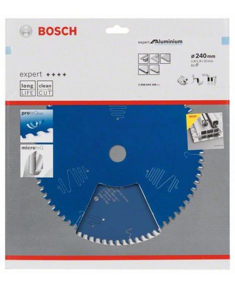 BOSCH Tarcza pilarska Expert for Aluminium 240 x 30 x 2,8 mm, 80