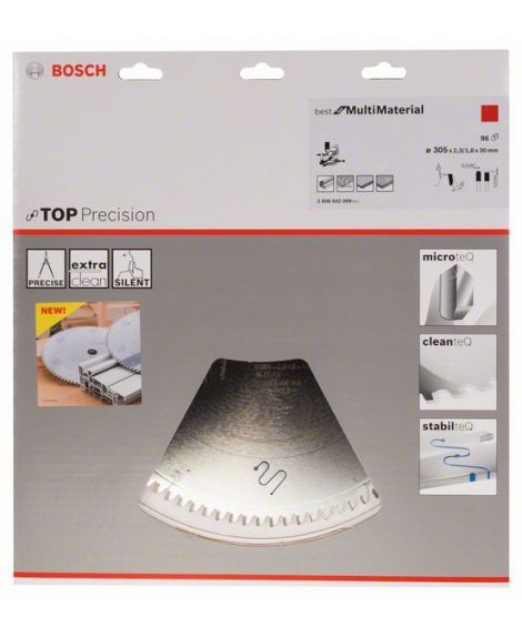 BOSCH Tarcza pilarska Top Precision Best for Multi Material 305 x 30 x 2,3 mm, 96