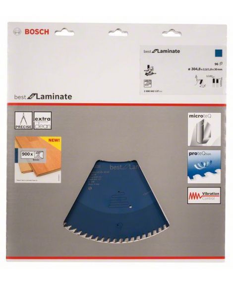 BOSCH Tarcza pilarska Best for Laminate 305 x 30 x 2,5 mm, 96