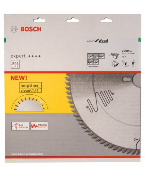 BOSCH Tarcza pilarska Expert for Wood 300 x 30 x 3,2 mm, 48