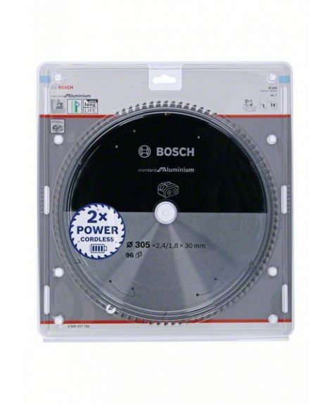 BOSCH Ostrze do piły tarczowej bezprzewodowej Expert for Aluminium 305 x 2,4 _ 1,8 x 30 T96