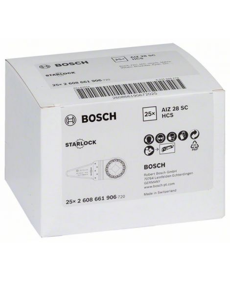 BOSCH Uniwersalne narzędzie HCS do cięcia fug AIZ 28 SC 28 x 40 mm