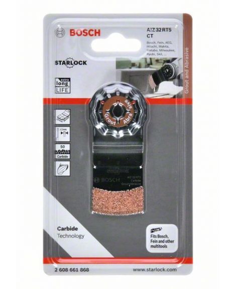 BOSCH Brzeszczot do cięcia wgłębnego Carbide-RIFF AIZ 32 RT5 32 x 30 mm