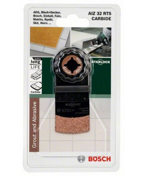 BOSCH Brzeszczot do cięcia wgłębnego Carbide-RIFF Starlock AIZ 32 RT5 32 x 30 mm