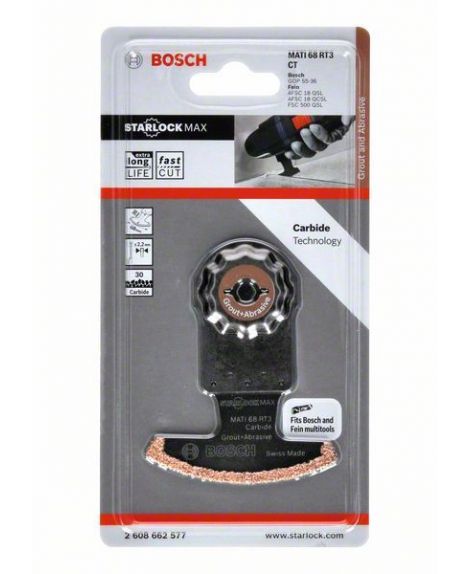 BOSCH Brzeszczot segmentowy Carbide-RIFF MATI 68 RT3 68 x 30 mm