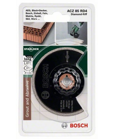 BOSCH Brzeszczot segmentowy Diamant-RIFF Starlock ACZ 85 RD4 85 mm