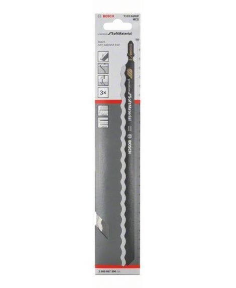 BOSCH Brzeszczot do wyrzynarek T 1013 AWP Precision for Soft Material