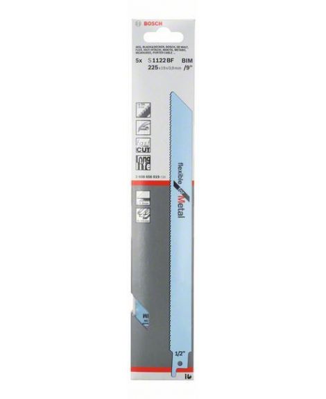 BOSCH Brzeszczot do piły szablastej S 1122 BF Flexible for Metal