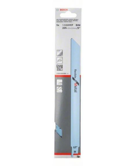 BOSCH Brzeszczot do piły szablastej S 1122 EF Flexible for Metal